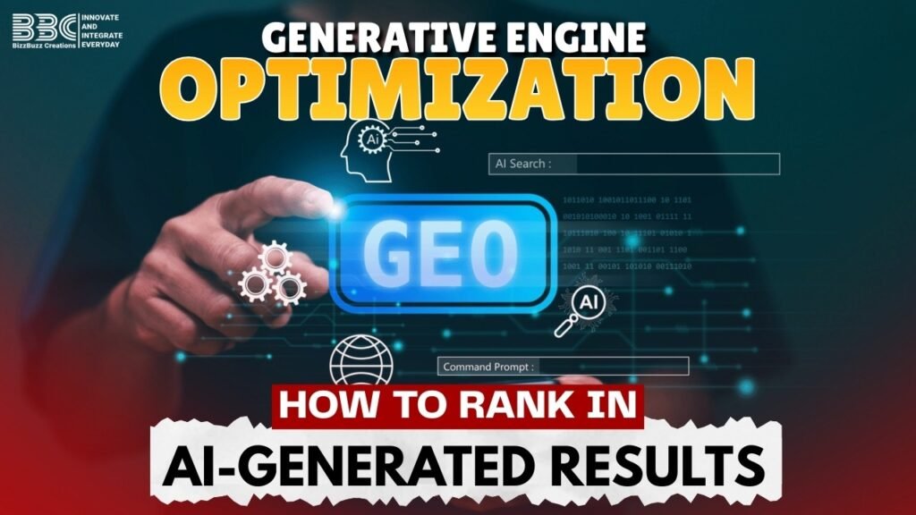 Generative Engine Optimization (GEO) strategy, AI ranking factors