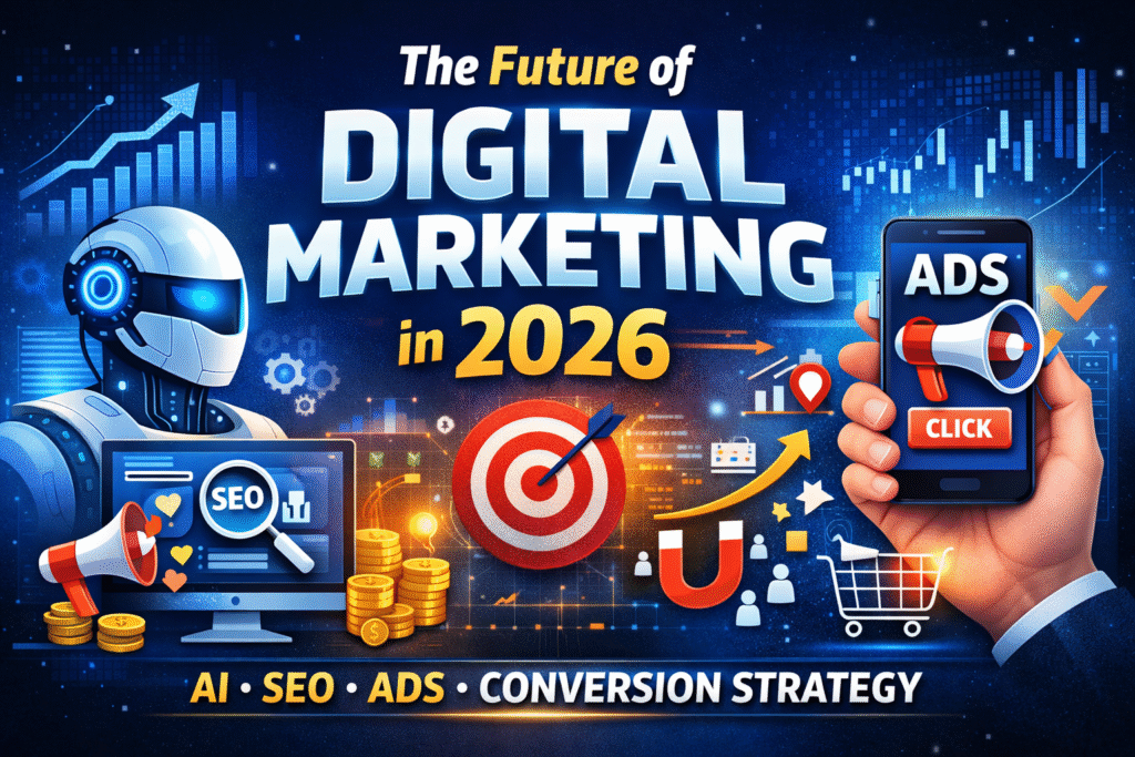 The Future of Digital Marketing in 2026: AI, SEO, Ads & Conversion Strategy